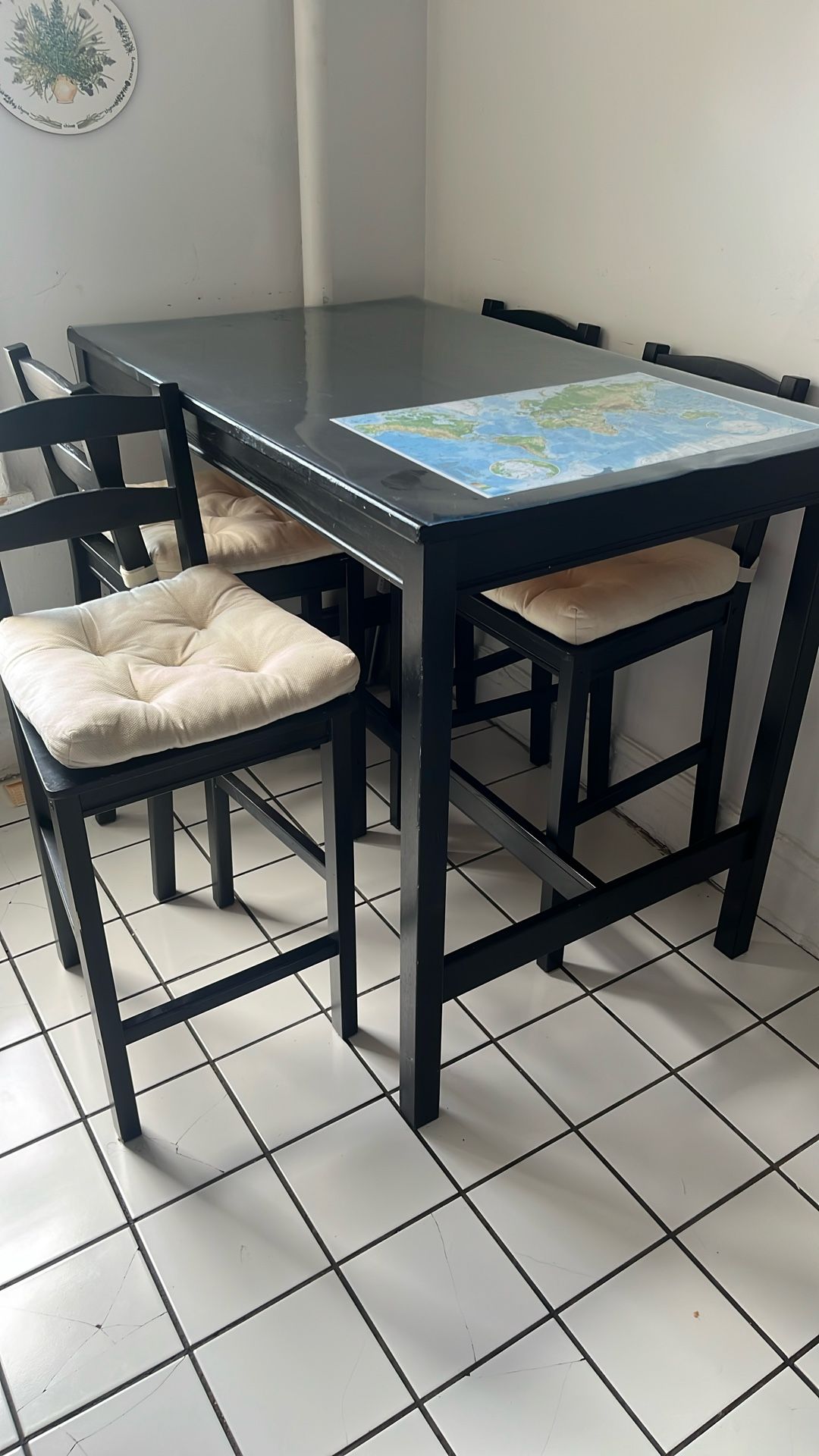Ikea JOKKMOKK Bar Table With Chairs
