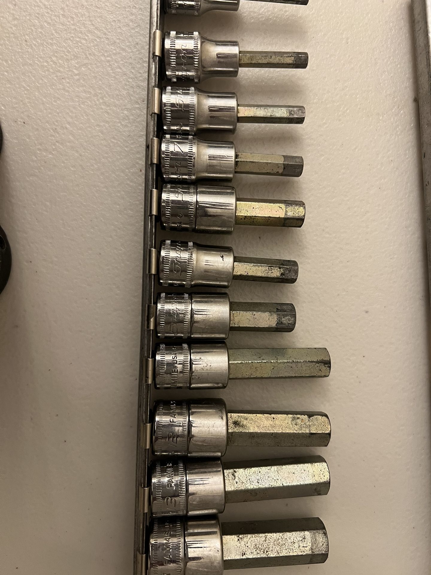 Snap on Tools Metric Allen Socket Set