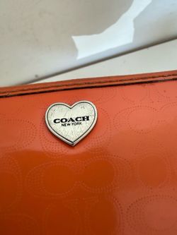 Orange wallet