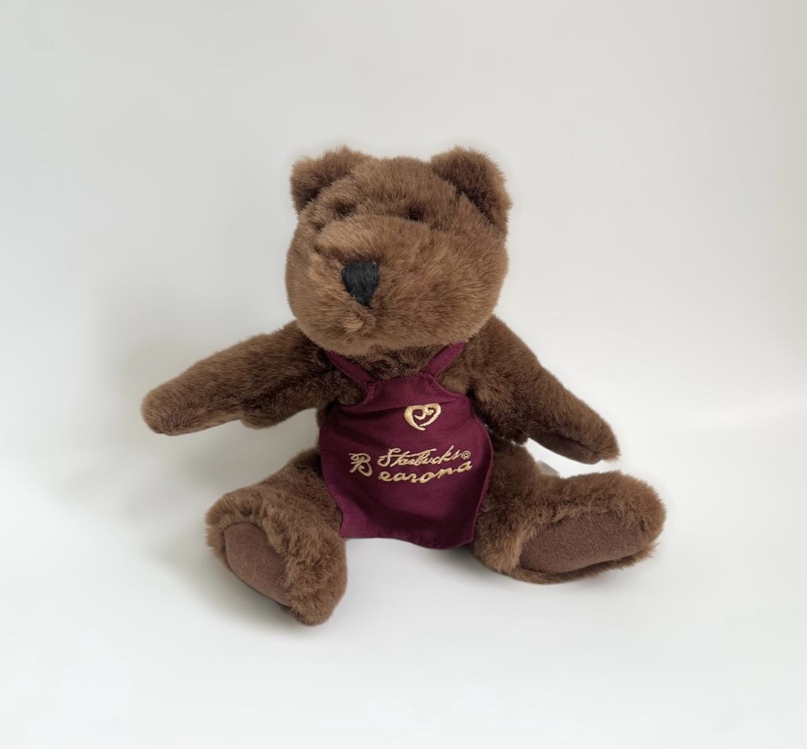 Starbucks Bearista Vintage 1998 Sri Lanka Bearona Brown Bear Plush Toy