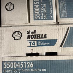 Box Of Shell 15w40