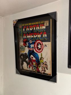 Marvel Captain America Poster Frame