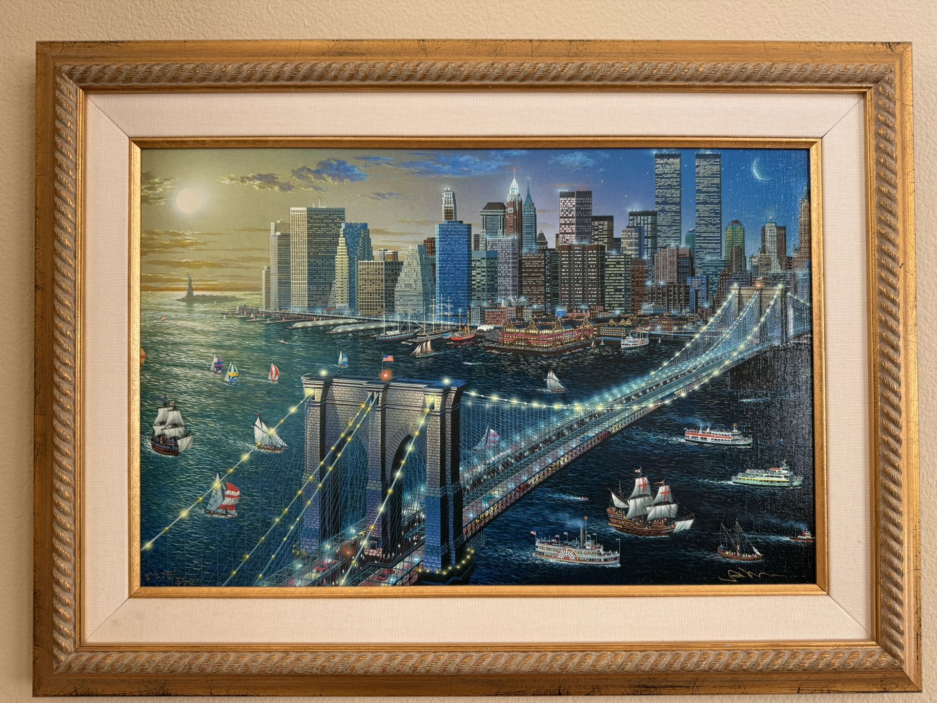 REDUCED!! Alexander Chen: "Brooklyn Bridge"