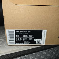 SIZE 13 ONLY IN THE BOX 45$