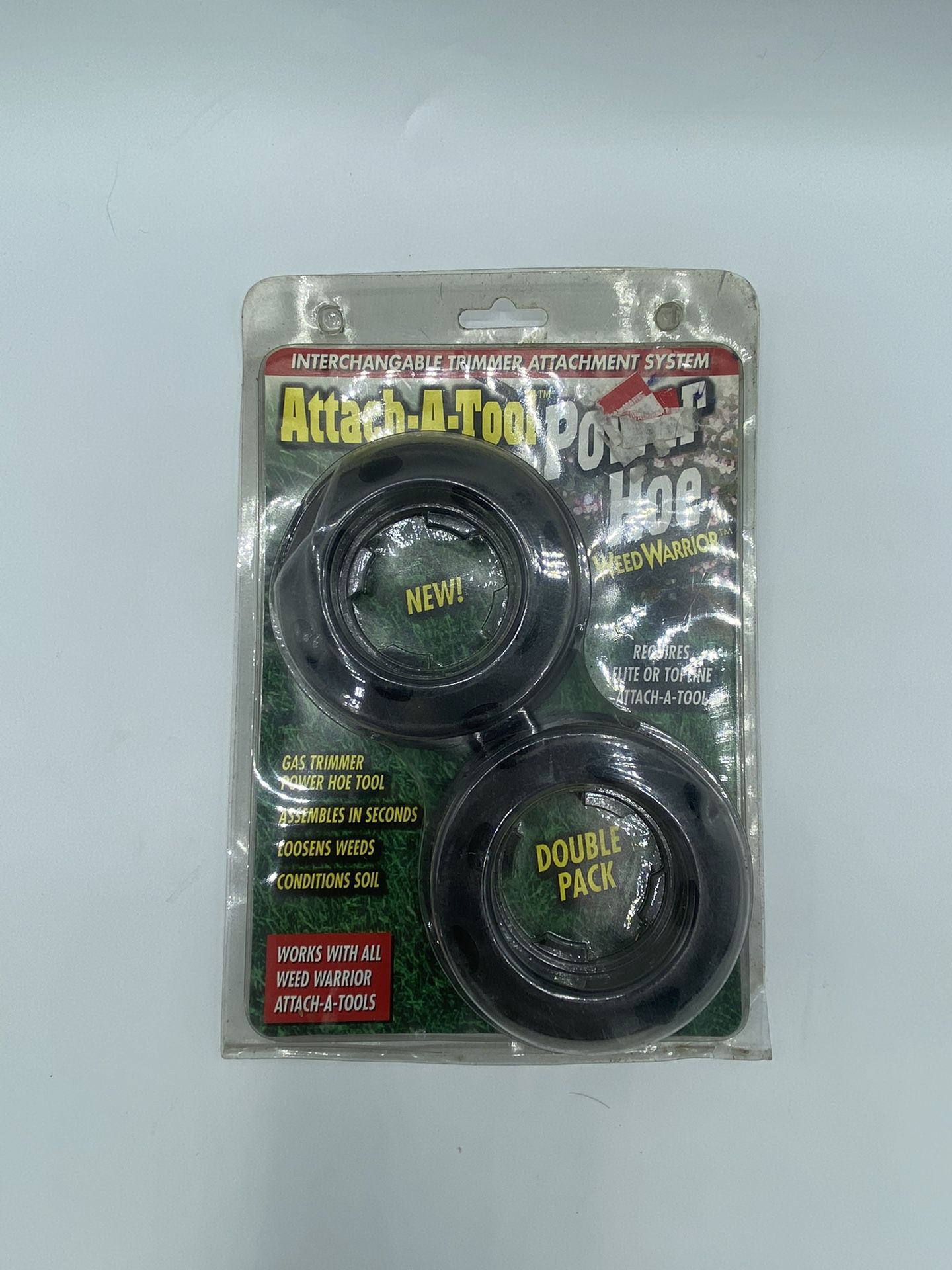 Attach a Tool, Power Hoe by Weed Warrior, Double Pack, Sealed