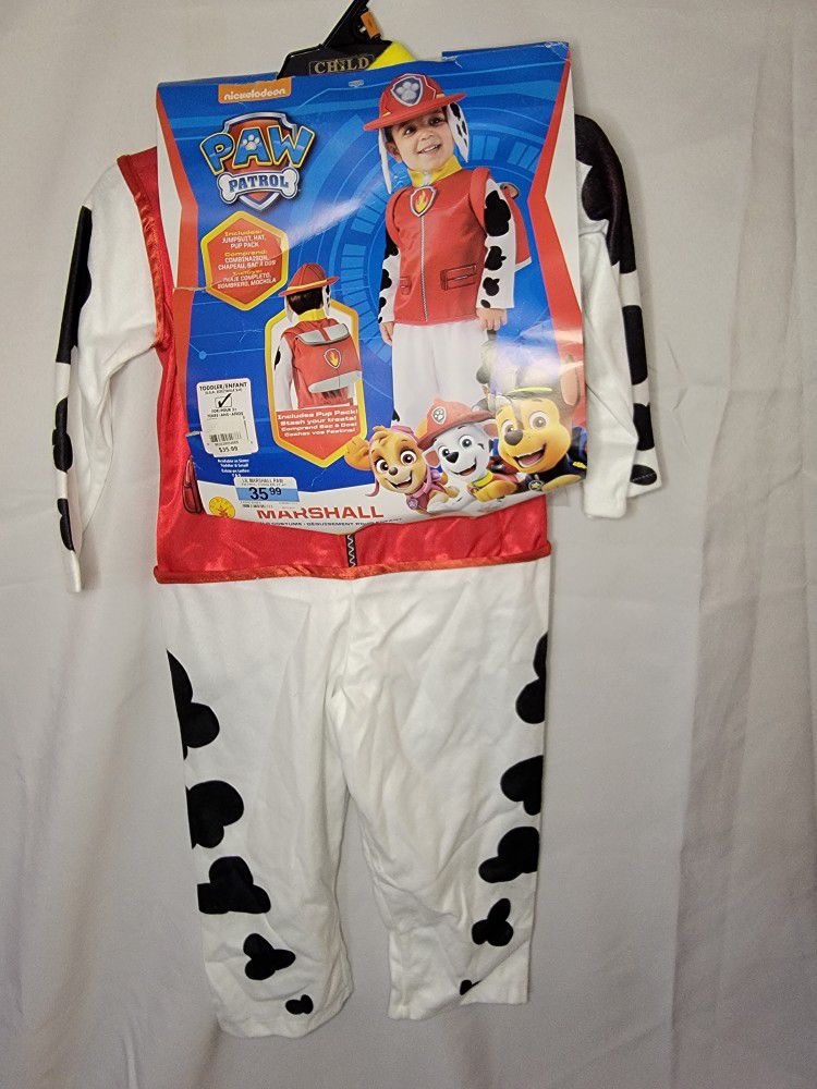 Marshall Paw Patrol Costume Toddler 