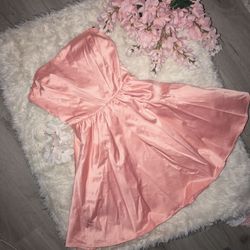 PINK HOCO DRESS