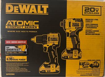 DEWALT ATOMIC 20V MAX BRUSHLESS-