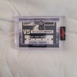Anthony Davis Gameday Ticket