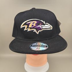Premium Fits Baltimore Ravens Professional Style Fitted Hat Size 7 5/8