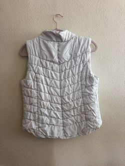 White Sleeveless Jacket