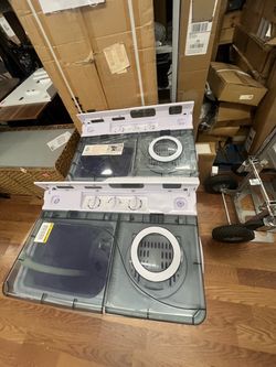 26lbs Portable Semi-automatic Washing Machine