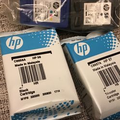 Two New Ink And Bonus Free Extra Ink HP 56 And HP 57