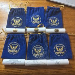 (6) Rolls of Uncirculated Jefferson Nickels