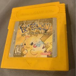 POKEMON Yellow Version (Nintendo Gameboy) Cartridge Tested Working 