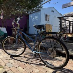 Classic Schwinn Bike W Rack 