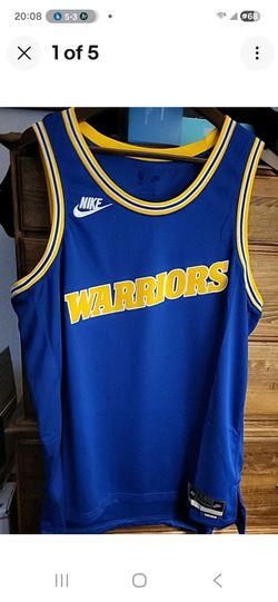 Nike NBA Golden State Warriors Dri Fit Classic Edition Jersey Size 52/XL NWT