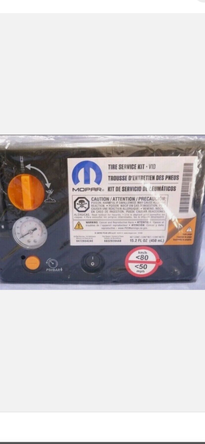 Mopar Car/truck/van Tire Repair Kit