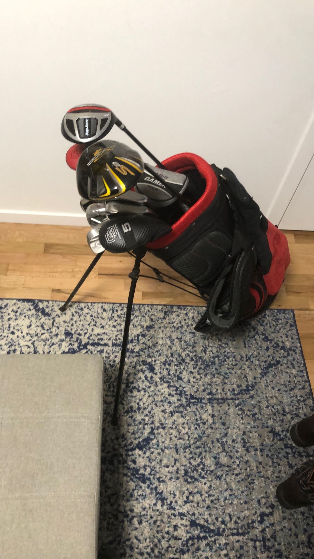 Golf Clubs And Bag
