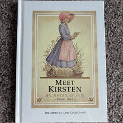 American Girl “Meet Kirsten” Book