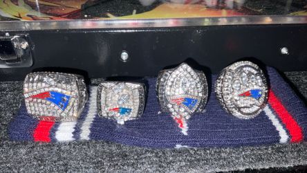 Patriot Super Bowl Rings 1-4