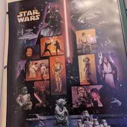 Star Wars Stamp Sheet