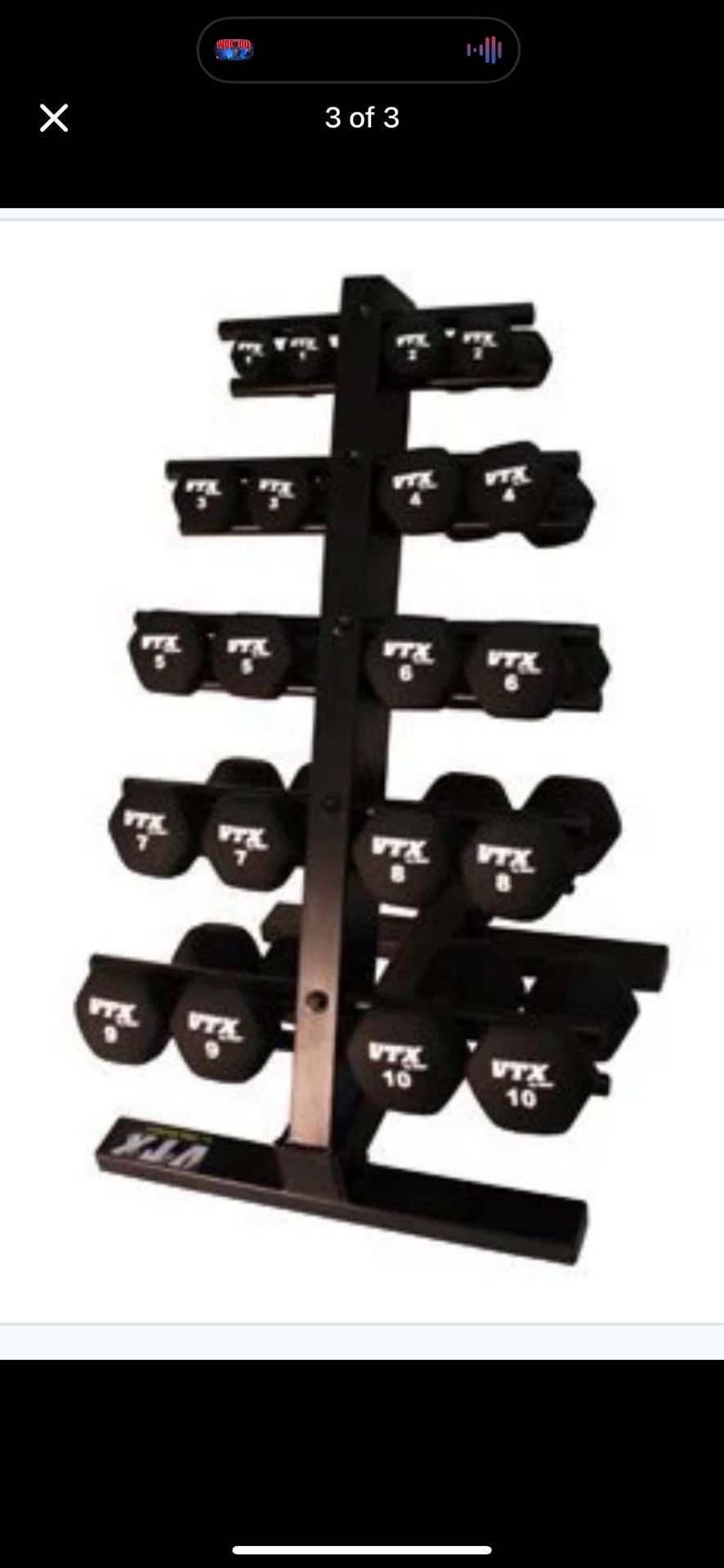 Dumbbell Rack