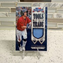 2025 Panini Crusade Tools of the Trade Kyle DeBarge Relic Patch Twins