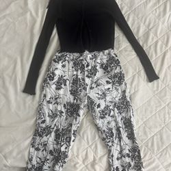 Girl’s H&M Cotton pants +Cardigan