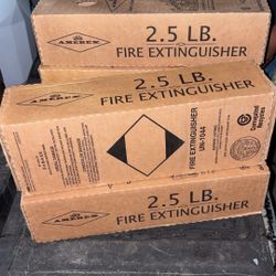 Fire extinguishers