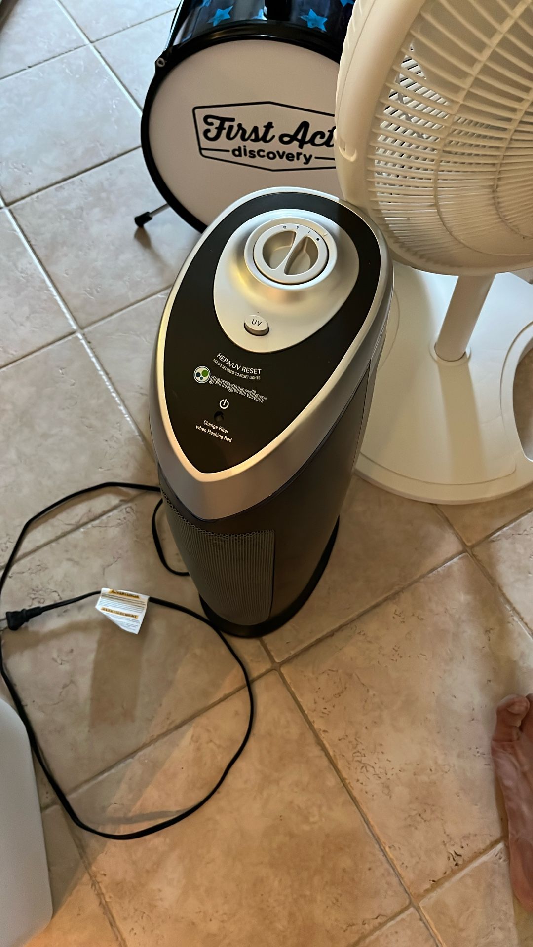 GermGuardian AC4825W HEPA Filter Air Purifier