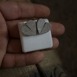 4ct moissanite earrings 