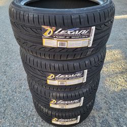 235 40 18 NEW LEXANI TIRES CIVIC SENTRA SCION KIA BMW CAMRY SOLARA AVALON ALTIMA ACCORD