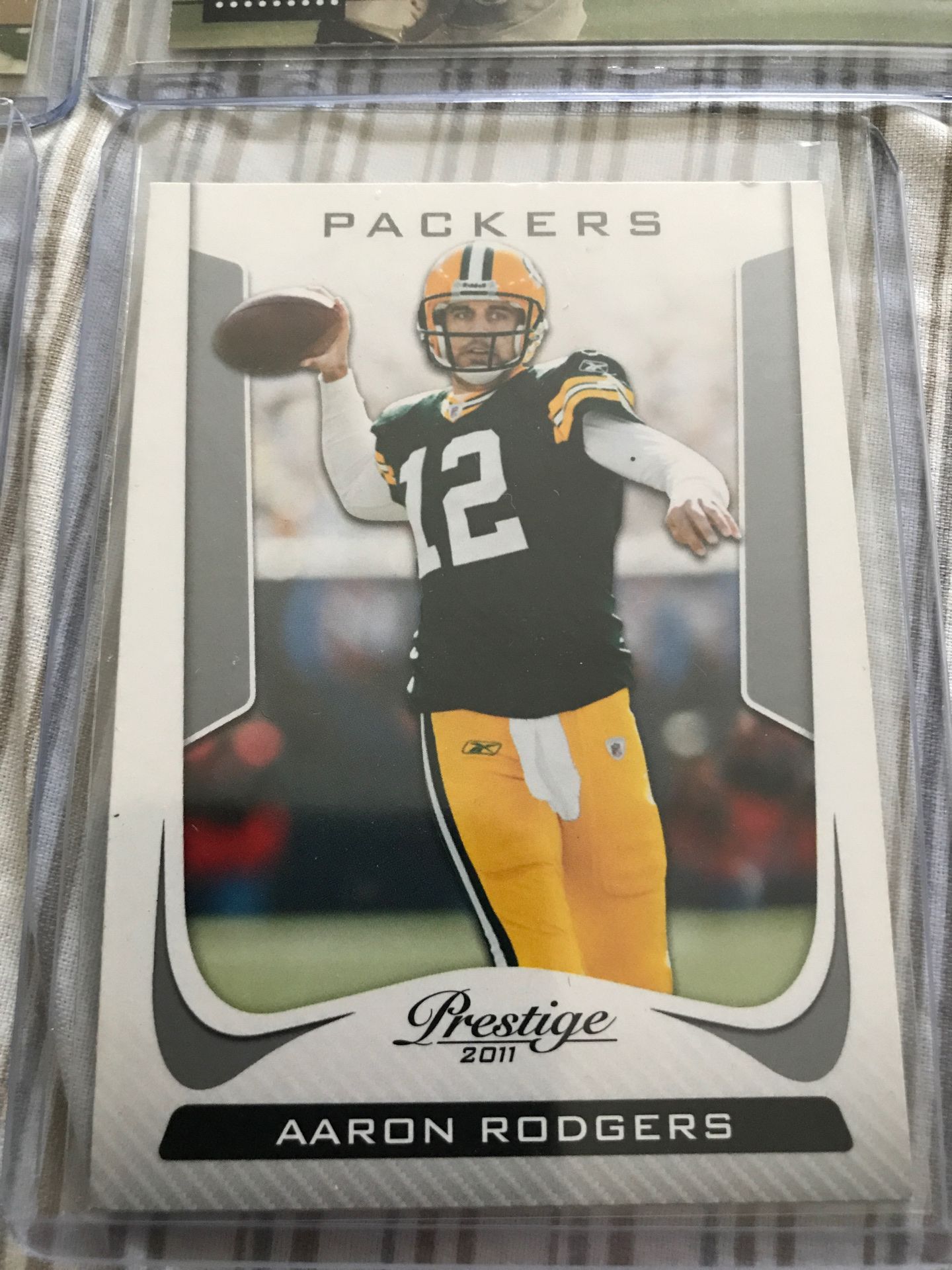 Lot of 4 NFL Star player cards