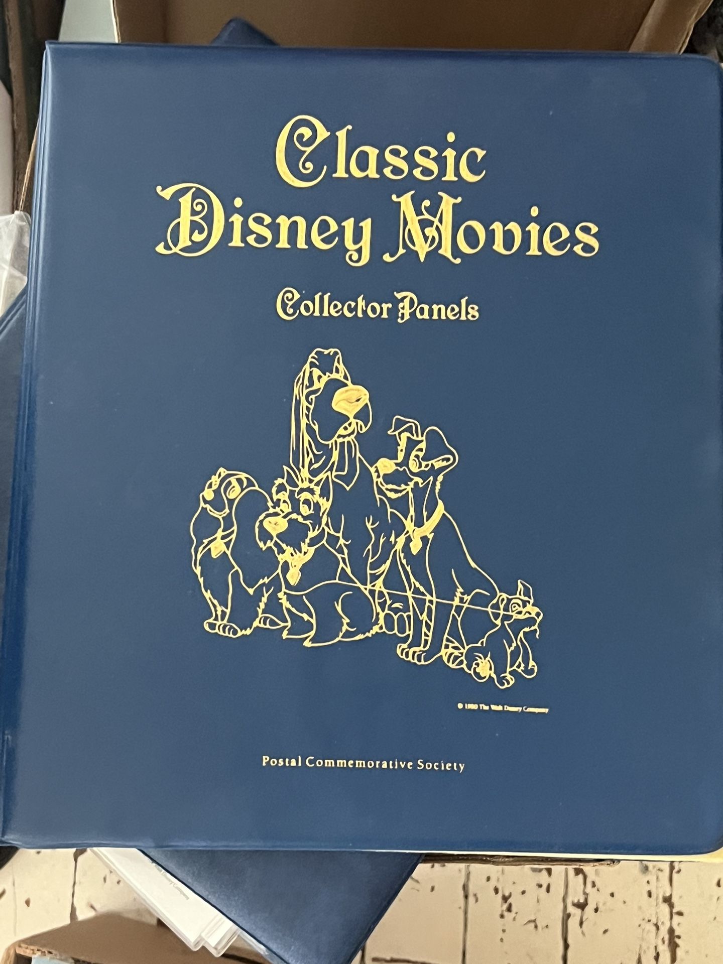 Classic Disney Movies Collector Panels - Both Stamp Books Are Full