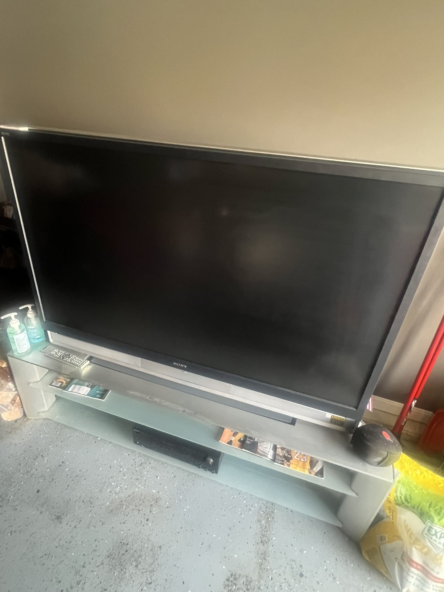 Sony 60” HDTV With Stand