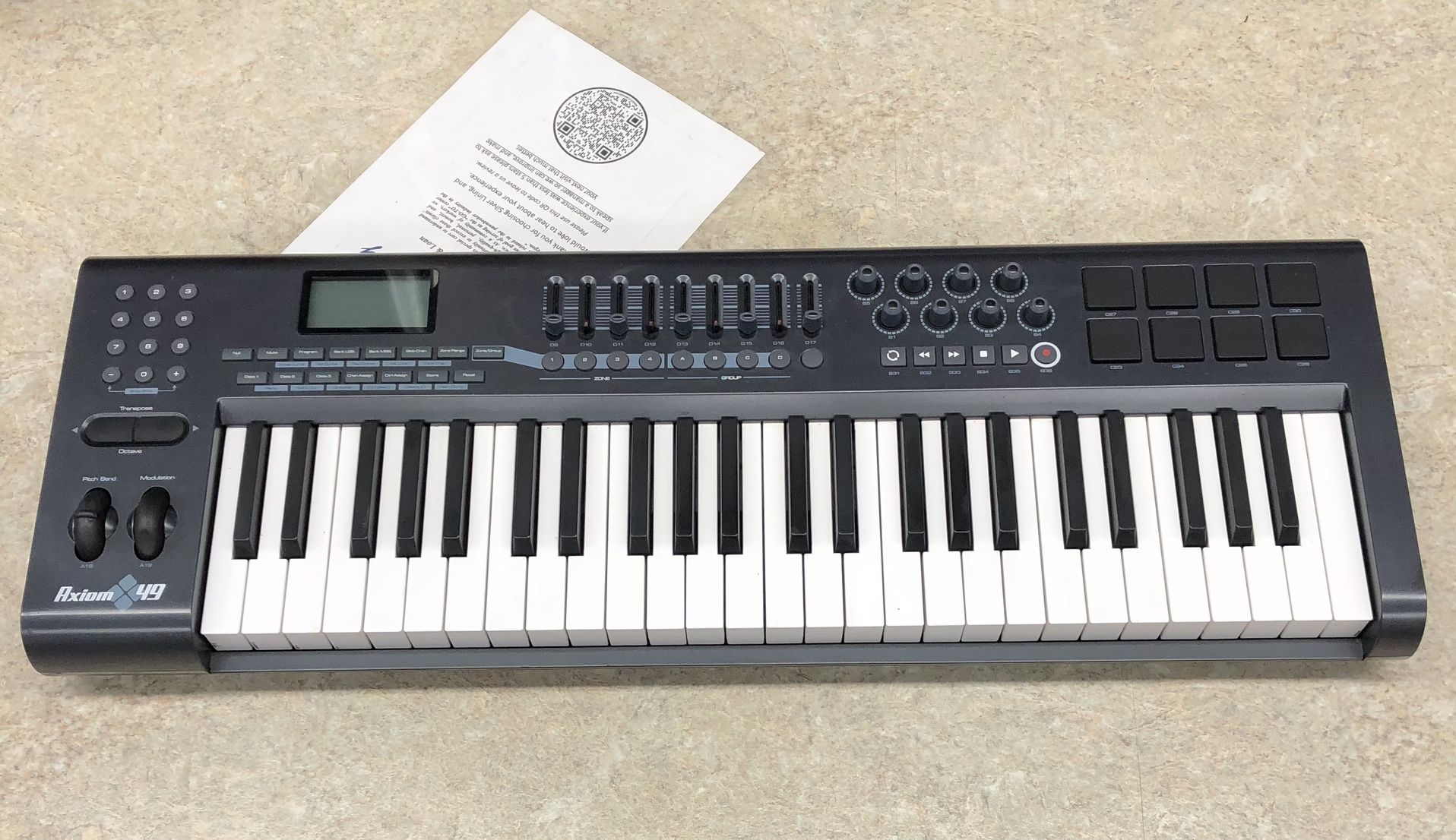 M-Audio Axiom 49 49-Key MIDI Controller (No Accessories)