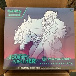Journey Together Pokemon Center ETB