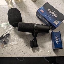 Shure Sm7b + Cloudlifter