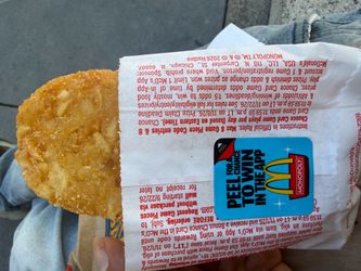 McDonald game piece