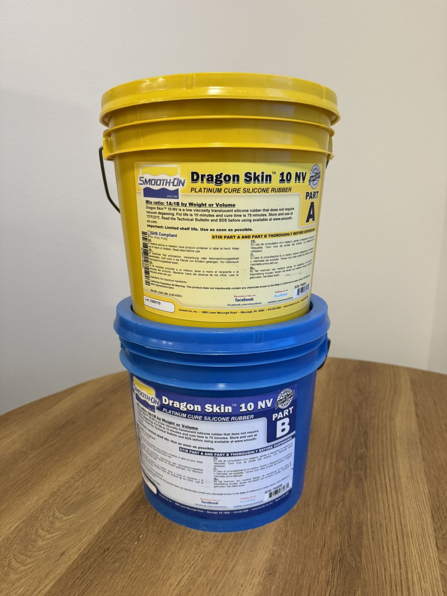 [FREE Epoxy Cast] Dragon Skin 10NV Part A&B