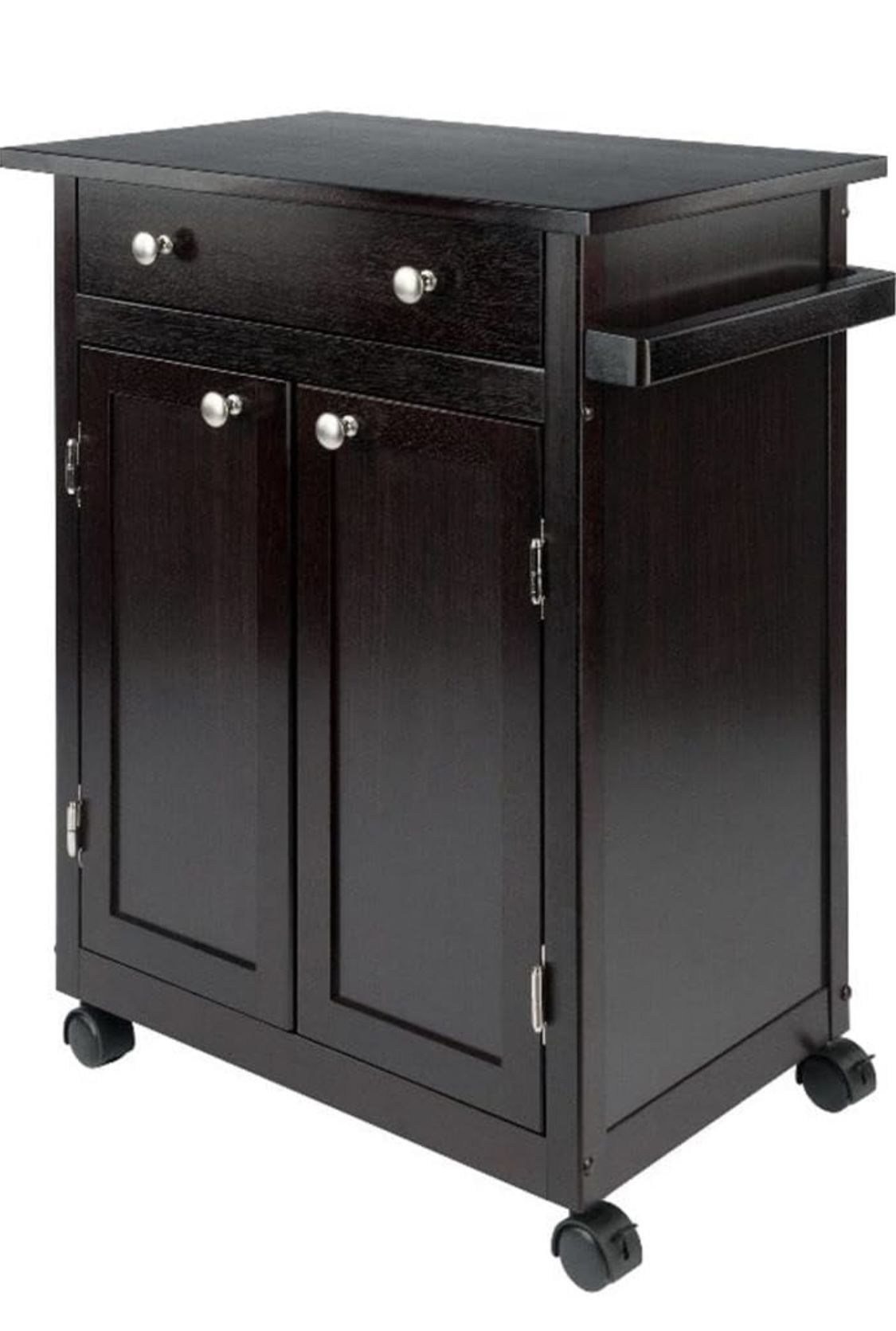 Kitchen Cart Espresso Color
