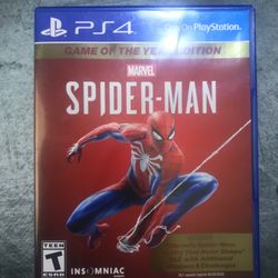  Marvel's Spider-Man - Game Of The Year Edition (PS4