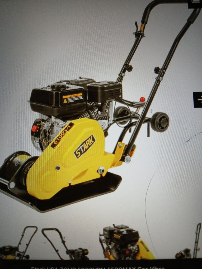 7hp Plate Compactor Vibratory New