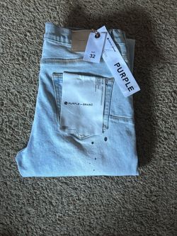 purple jeans