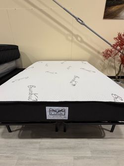 ✨ Brand New Mattress + Platform Bed Frame ✨