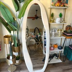 Boho Curved Full Body Mirror