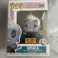 Funko Pop! Vinyl: Disney Ursula (Diamond Glitter) #568 Exclusive to Hot Topic
