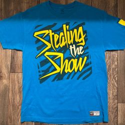 WWE Vintage Dolph Ziggler Stealing the Show T Shirt Size Mens Authentic Size Large