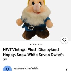 Vintage Dwarfs From Snow White 